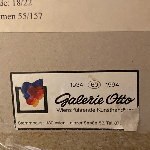 Robert Kasimir Etching Belvedere Gate❤️🌹 - Picture 5 of 7